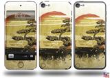 Bonsai Sunset Decal Style Vinyl Skin - fits Apple iPod Touch 5G (IPOD NOT INCLUDED)