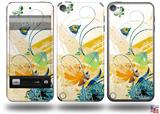 Water Butterflies Decal Style Vinyl Skin - fits Apple iPod Touch 5G (IPOD NOT INCLUDED)