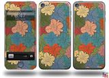 Flowers Pattern 01 Decal Style Vinyl Skin - fits Apple iPod Touch 5G (IPOD NOT INCLUDED)