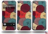 Flowers Pattern 04 Decal Style Vinyl Skin - fits Apple iPod Touch 5G (IPOD NOT INCLUDED)