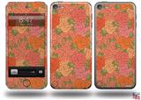 Flowers Pattern Roses 06 Decal Style Vinyl Skin - fits Apple iPod Touch 5G (IPOD NOT INCLUDED)
