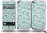 Flowers Pattern 09 Decal Style Vinyl Skin - fits Apple iPod Touch 5G (IPOD NOT INCLUDED)