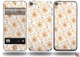 Flowers Pattern 15 Decal Style Vinyl Skin - fits Apple iPod Touch 5G (IPOD NOT INCLUDED)