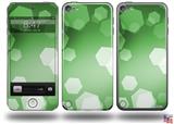 Bokeh Hex Green Decal Style Vinyl Skin - fits Apple iPod Touch 5G (IPOD NOT INCLUDED)