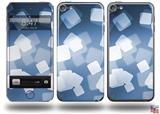 Bokeh Squared Blue Decal Style Vinyl Skin - fits Apple iPod Touch 5G (IPOD NOT INCLUDED)