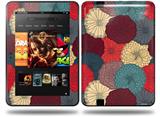 Flowers Pattern 04 Decal Style Skin fits Amazon Kindle Fire HD 8.9 inch