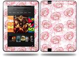 Flowers Pattern Roses 13 Decal Style Skin fits Amazon Kindle Fire HD 8.9 inch