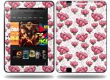 Flowers Pattern 16 Decal Style Skin fits Amazon Kindle Fire HD 8.9 inch