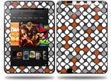 Locknodes 05 Burnt Orange Decal Style Skin fits Amazon Kindle Fire HD 8.9 inch
