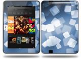 Bokeh Squared Blue Decal Style Skin fits Amazon Kindle Fire HD 8.9 inch