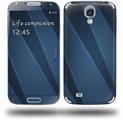 VintageID 25 Blue - Decal Style Skin (fits Samsung Galaxy S IV S4)